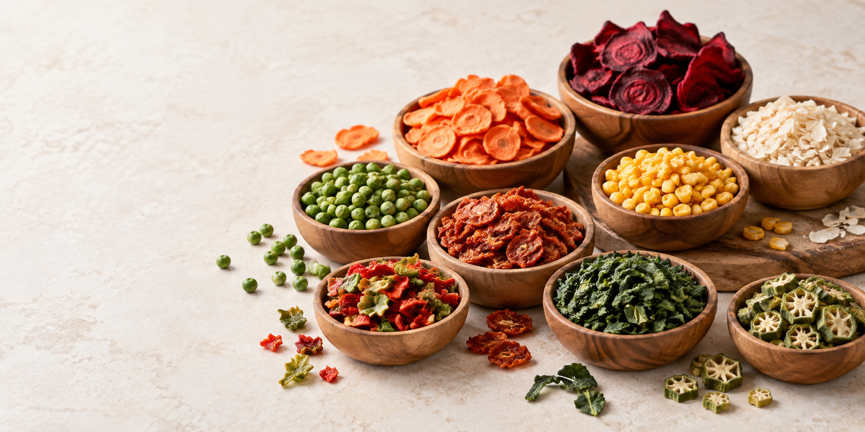 Dehydrated Fruits and Vegetables